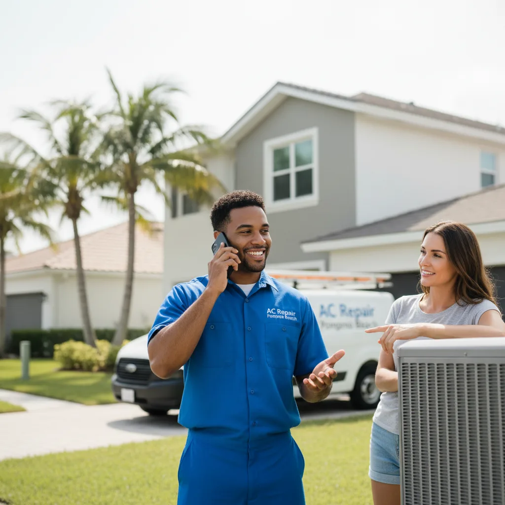 AC Repair Pompano Beach customer support in Paden City